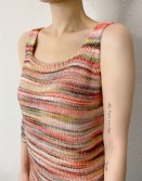 Rainbow Summer Knit Dress #250310